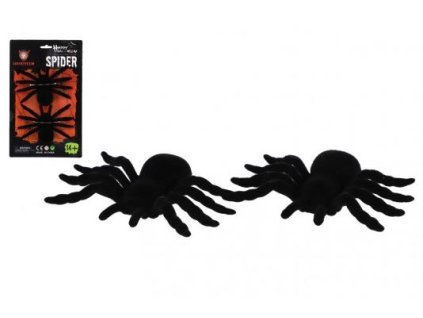 Pavouk malý 2ks plyš 10x7cm