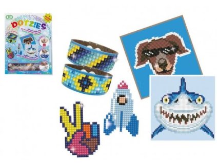 Dotzies Kreativní sada 6 projektů Diamantové malování