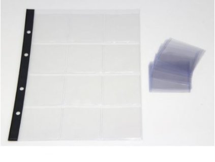 Náhradní list 1x12 na mince