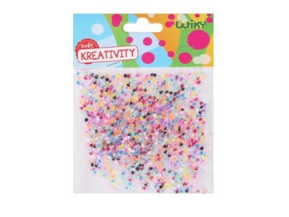 Korálky 30 g - Barevné