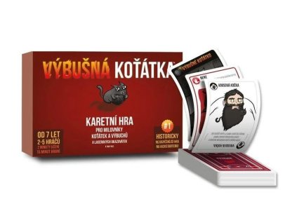 Výbušná koťátka - karetní hra