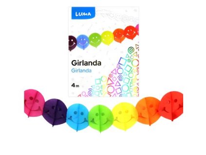 Girlanda 3m SMILE LUMA