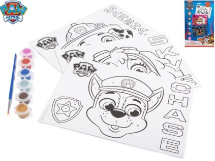 Paw Patrol sada obrázků malování podle čísel