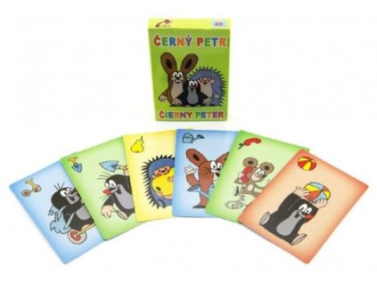 Černý Petr Krtek společenská hra