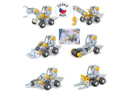 Malý mechanik hasiči stavebnice - Žlutá