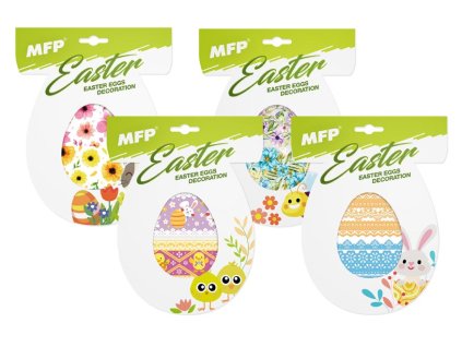 Velikonoční obtisk na vajíčka - košilky, mix motivů 12