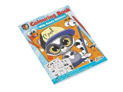 Omalovánky A4 se samolepkami – klučičí motivy, 24 listů a 2 archy samolepek pro děti od 3 let | www.majjam.cz