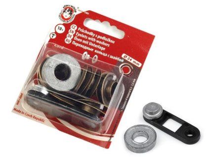 Průchodka vnitřní Ø12 mm - Staromosaz