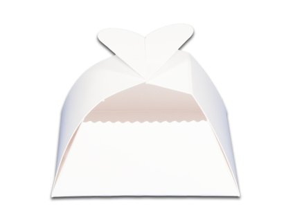 Svatební košíček srdíčko