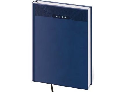 Týdenní diář A5 Print Classic modrý