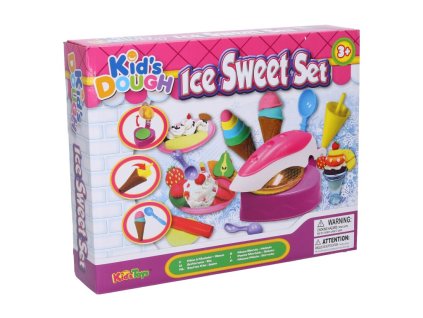 Modelína zmrzlina set – barevná kreativní sada pro tvorbu zmrzlinových kornoutků a pohárů | www.majjam.c