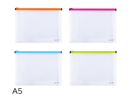 Obal spisový se zipem FASHION A5 MIX