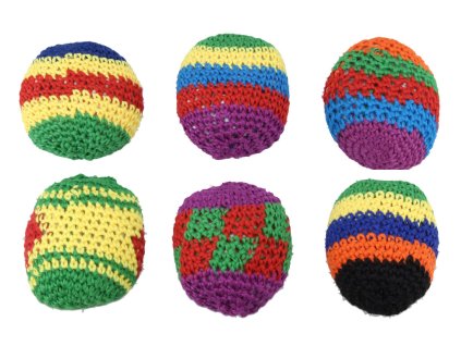 Barevný hakysák 5 cm – tradiční míček pro pohyb a zábavu, www.majjam.cz