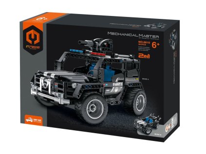 Stavebnice iM.MASTER terénní auto 2v1 391 dílků – technická STEM stavebnice pro děti od 6 letStavebnice iMMASTER terénní auto 2v1 plast 391 dílků v krabici 31x23x6,5cm