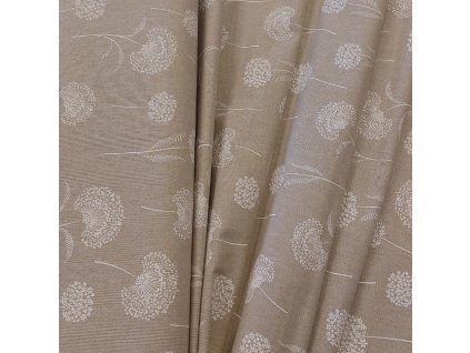 Potahová látka - Pampeliška, přírodní