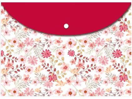 Pouzdro na dokumenty A4 - Flower