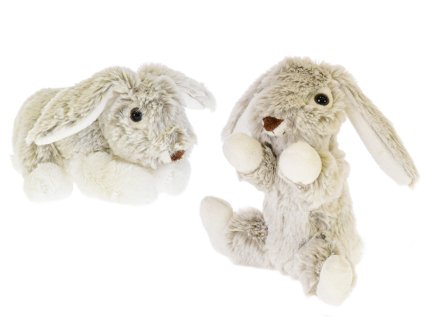 Zajíček plyšový - 16 cm