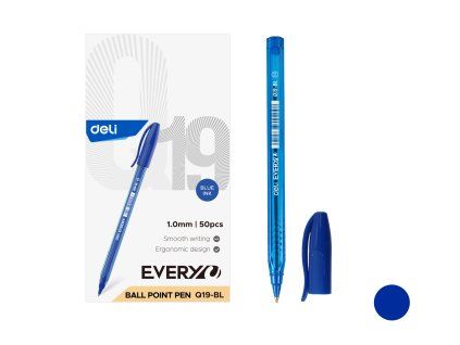 Propiska jednorázová DELI EVERY EQ19-BL modrá