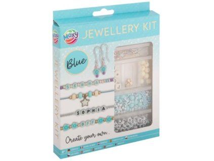 Sada na výrobu šperků - modrá