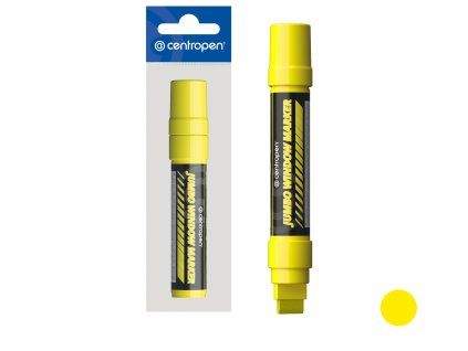 Centropen - Fix křídový, výlohy - žlutá