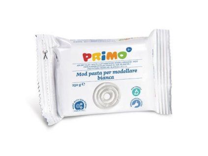 Samotvrdnoucí hmota Primo - 250 g - bílá