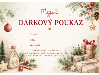 Dárkový poukaz - Vánoce