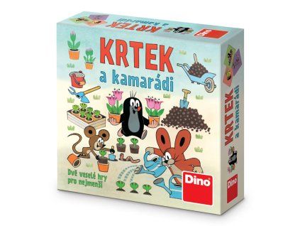 Dino - Krtek a kamarádi, stolní hra