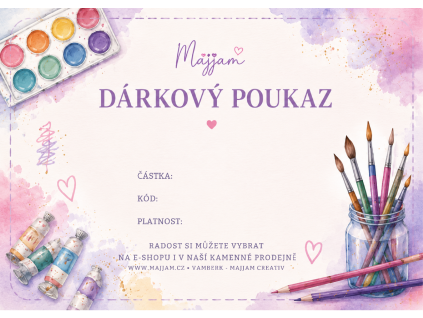 Dárkový poukaz - Art