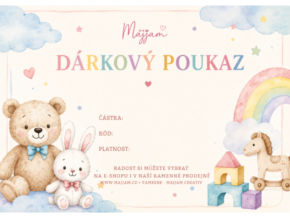Dárkový poukaz - Zajíček