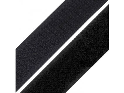 1311 Suchý zip 25mm, černý