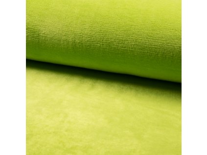 1524 Corel fleece Wellsoft Limetková