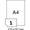 Print etikety A4 - 210 x 297 mm