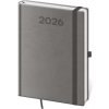 Týdenní diář B6 Print Pop šedý
