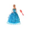 Panenka princezna v plesových šatech s doplňky – korunka a hřebínek, 29 cm, dvě barevné varianty z www.majjam.cz