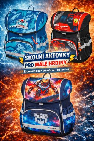 NOVINKY :-) Máte doma budoucího prvňáčka? První aktovka je velká věc. Musí být lehká, pohodlná a tak krásná, aby ji dítě...