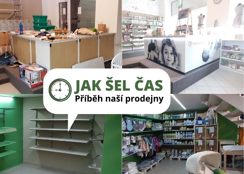 Jak šel čas u nás v Majka shopu: z e-shopu v obýváku do prodejny v Brně