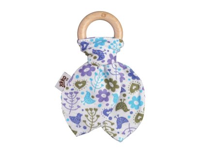 Kousátko XKKO BMB Lístky - Flowers&Birds Boys