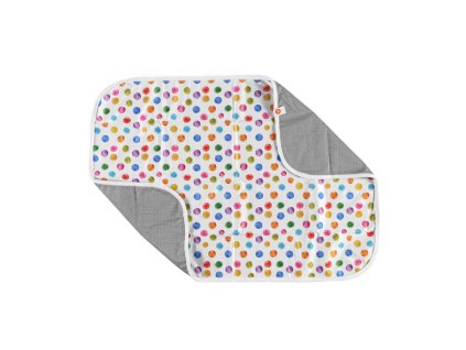 Pratelná přebalovací podložka XKKO 50x70 - Watercolour Polka Dots