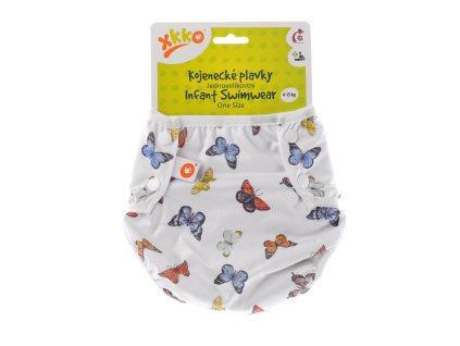 Jednovelikostní kojenecké plavky XKKO - Butterflies