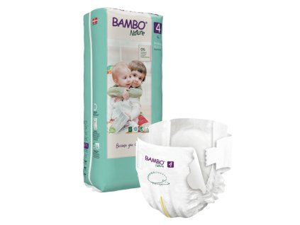 detske pleny bambo nature 4 l 7 14kg 48ks