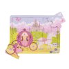 Bigjigs Toys Dřevěné puzzle princezna s kočárem