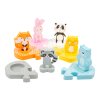 small foot Dřevěné vkládací puzzle zvířátka