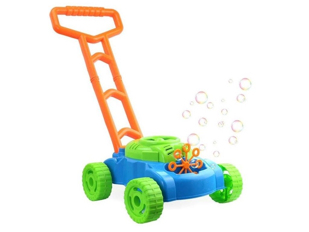 Majlo Toys  Super Bubble gyermek fűnyíró buborékfújóval