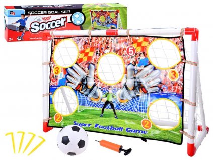 Majlo Toy Soccer Goals futball kapu labdával