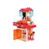 3173 2 majlo toys detska kuchynka so zvukmi a parou little chef ruzova