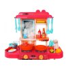 3173 3 majlo toys detska kuchynka so zvukmi a parou little chef ruzova