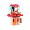 3173 4 majlo toys detska kuchynka so zvukmi a parou little chef ruzova