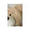 2270 1 plysovy medved maty 190 cm xxl bezovy