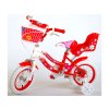 Volare Lovely 12" gyermekkerékpár piros-fehér