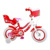 Volare Lovely 12" gyermekkerékpár piros-fehér